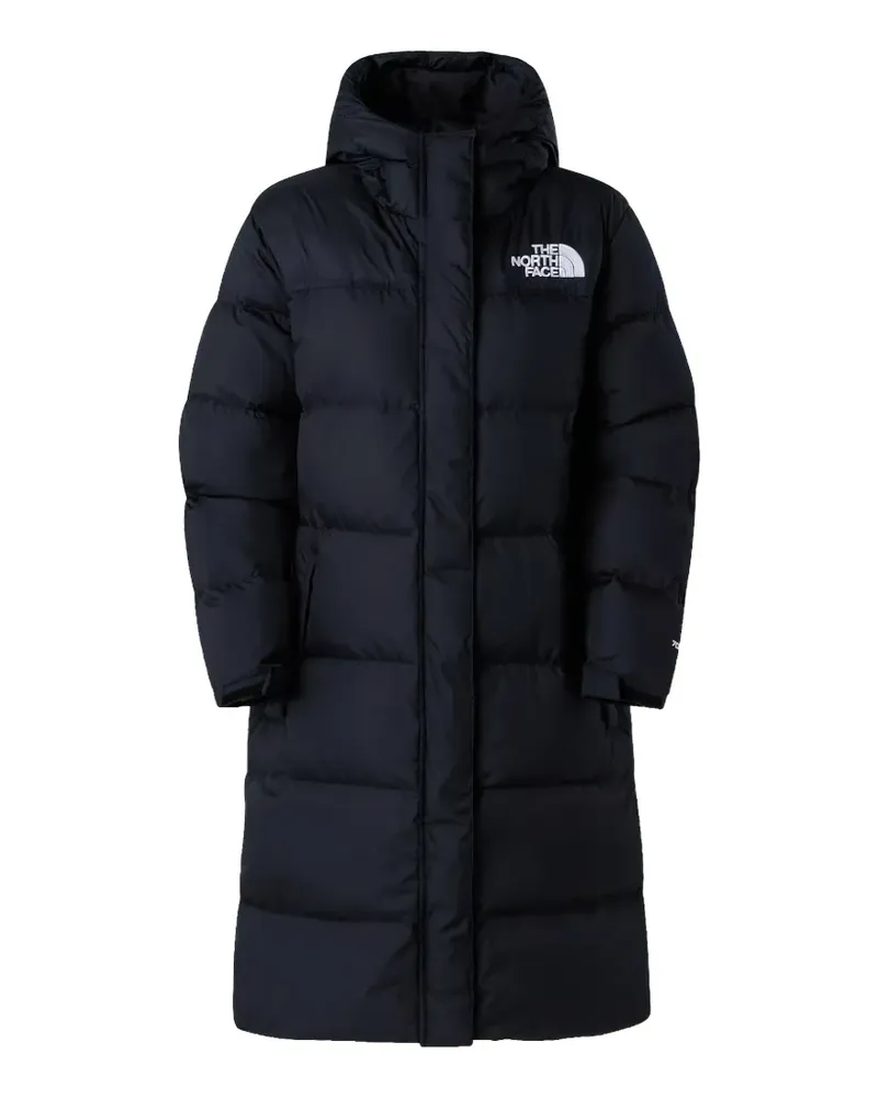 The North Face Nuptse hooded puffer parka - Schwarz Schwarz
