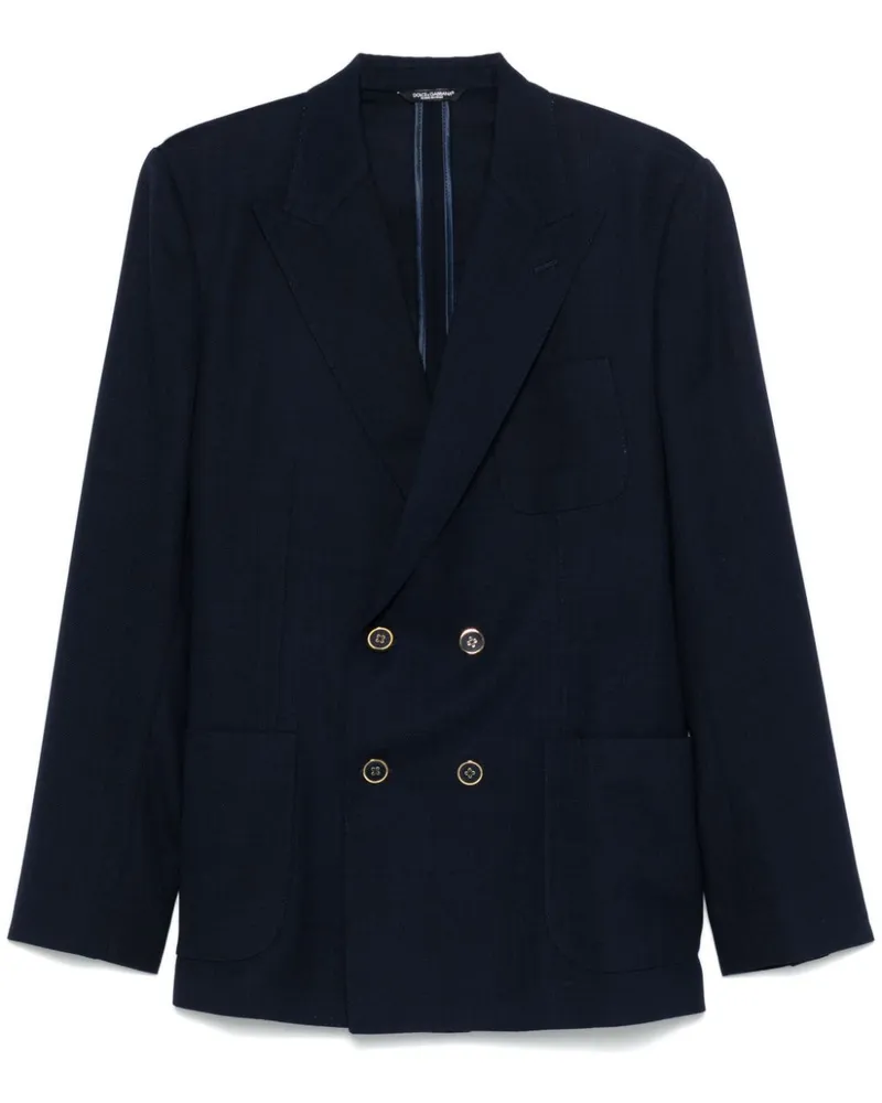 Dolce & Gabbana Klassisches Sakko - Blau Blau