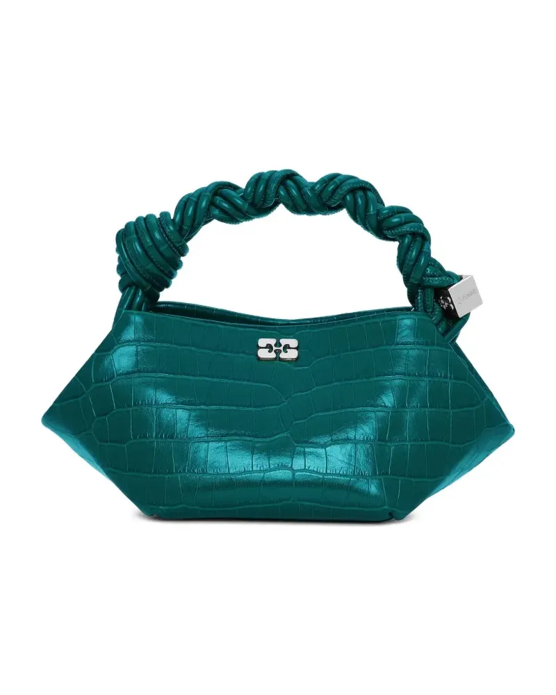 Ganni Mini Bou Handtasche - Grün Grün