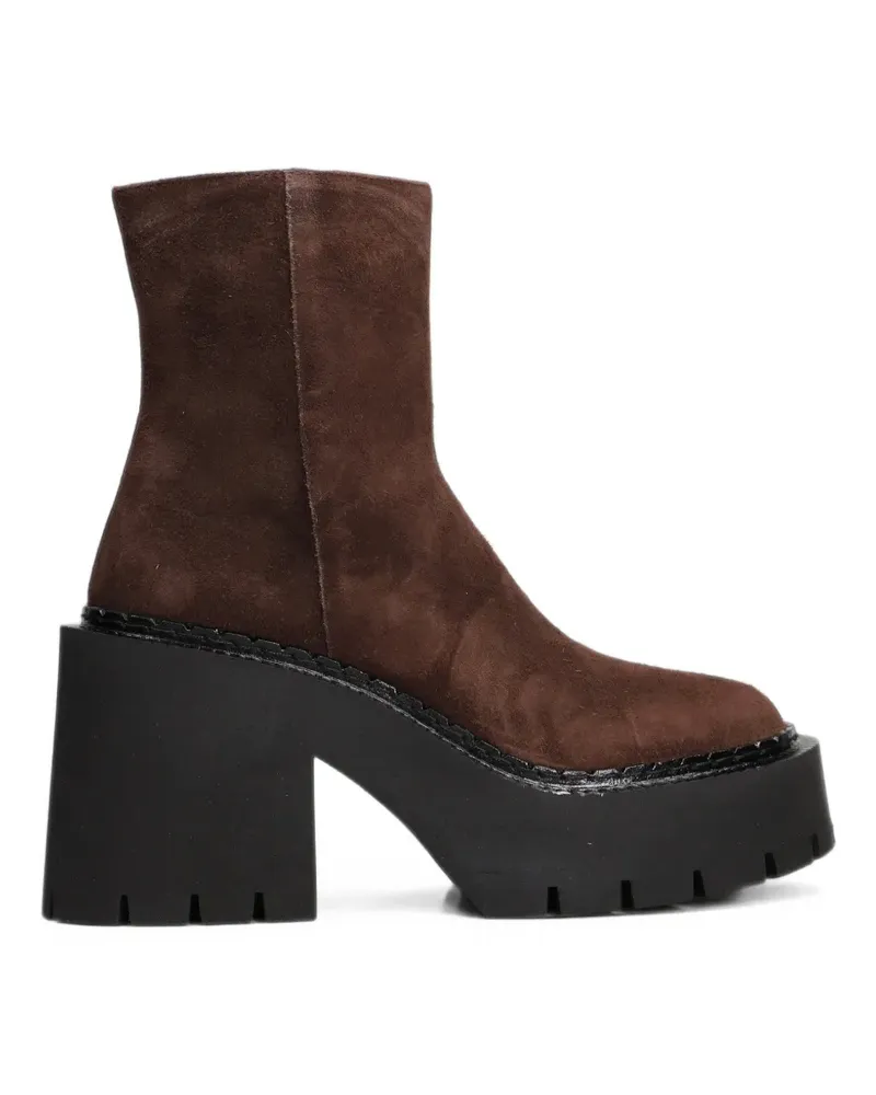 Vic Matié platform ankle boots - Braun Braun