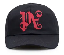 Baseballkappe mit Logo-Stickerei - Schwarz