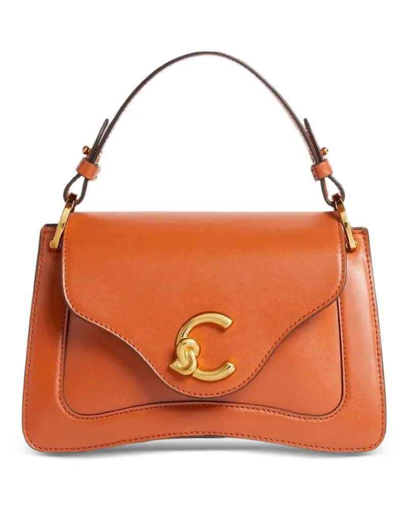 Coccinelle small C-Me tote bag - Orange Orange