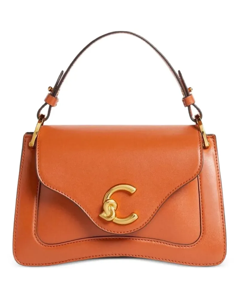 Coccinelle small C-Me tote bag - Orange Orange