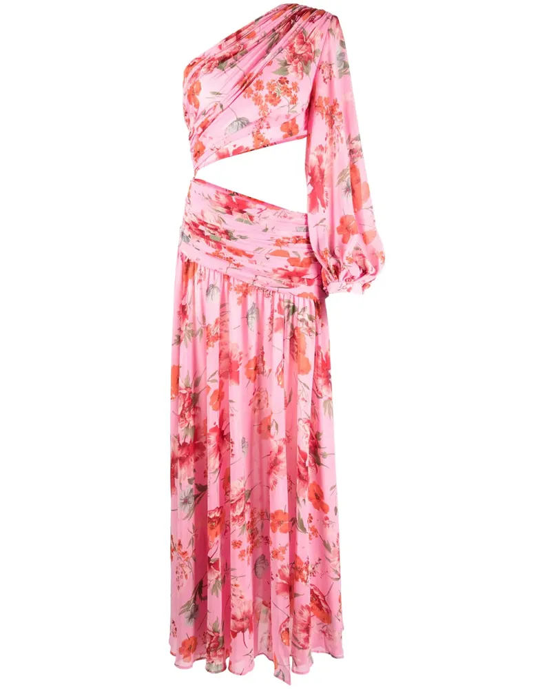 BRONX AND BANCO Kleid mit Blumen-Print - Rosa Rosa