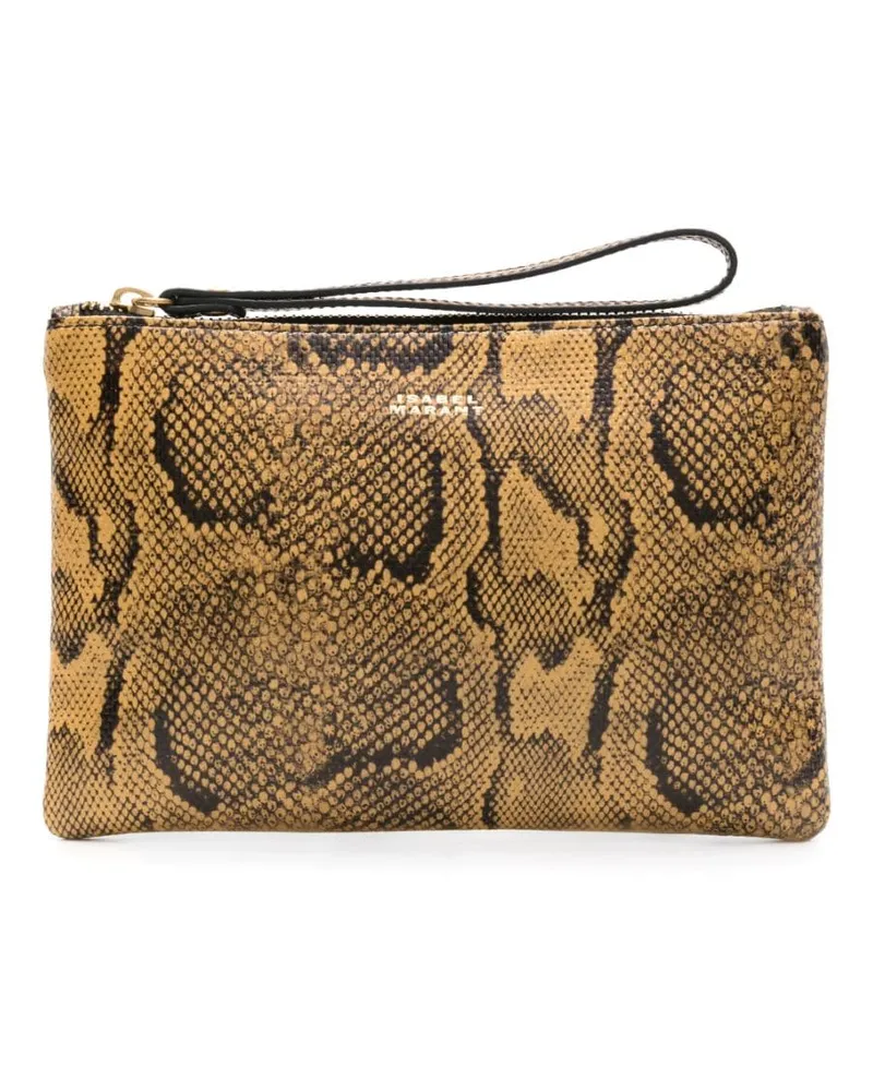 Isabel Marant Mino Clutch - Gelb Gelb