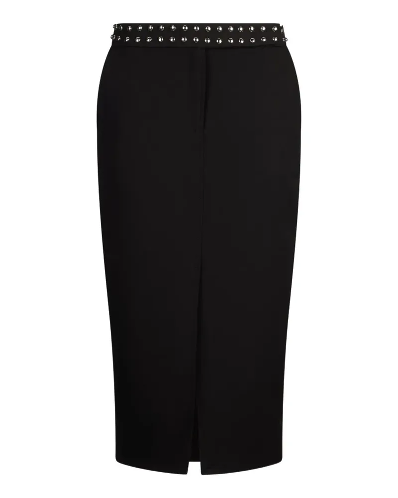 Liu Jo studded midi skirt - Schwarz Schwarz