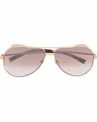 Givenchy Verzierte Pilotenbrille Rosa