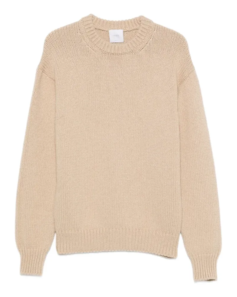 Malo Pullover mit Rundhalsausschnitt - Nude Nude