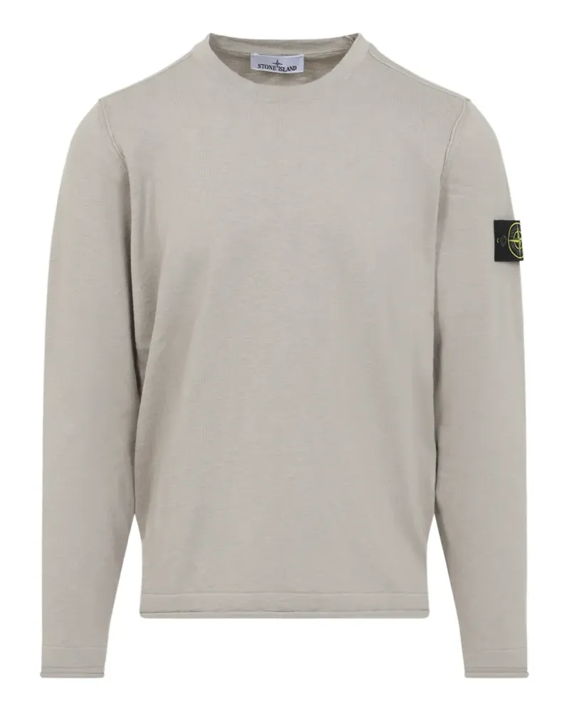 Stone Island Pullover mit Logo-Patch - Nude Nude