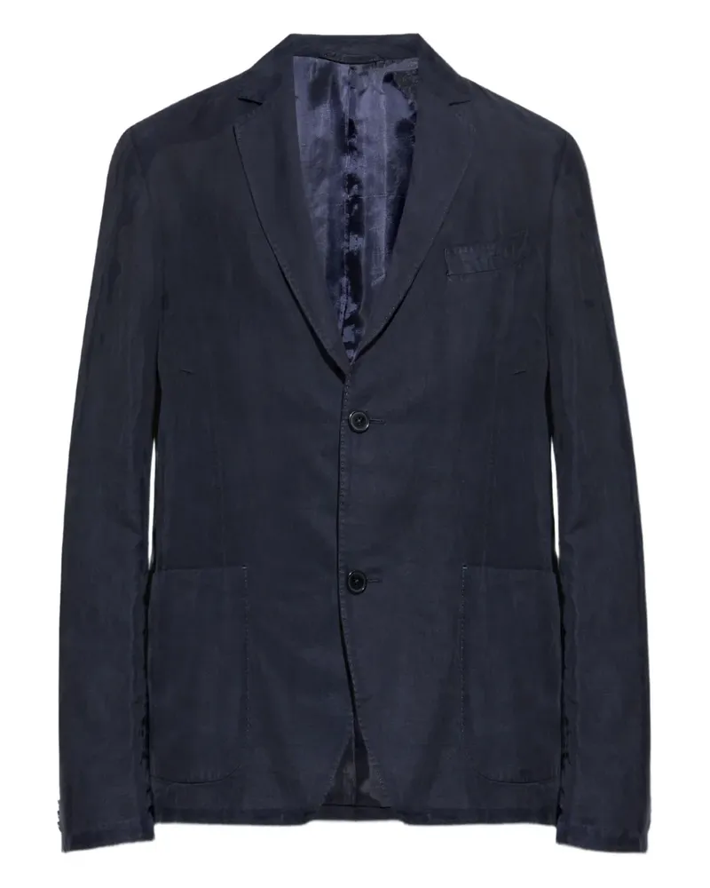 Officine Generale Einreihiges Sakko - Blau Blau