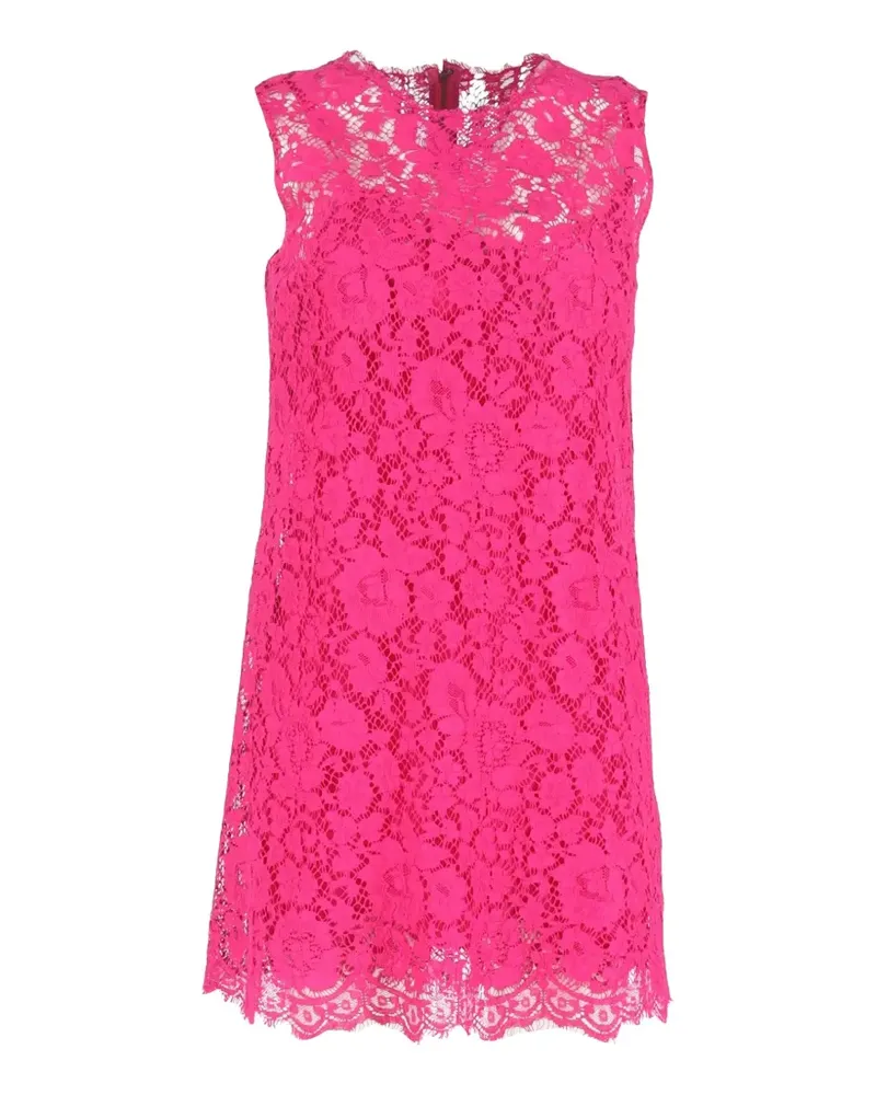 032c lace scalloped mini dress - Rosa Rosa