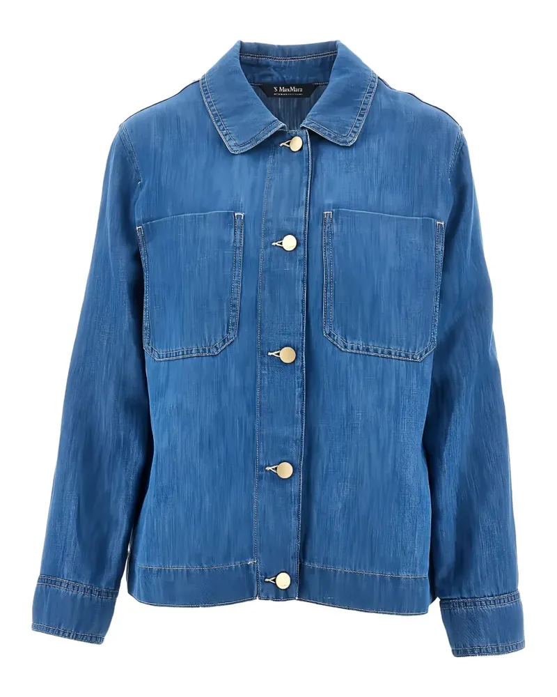 Max Mara denim shirt - Blau Blau