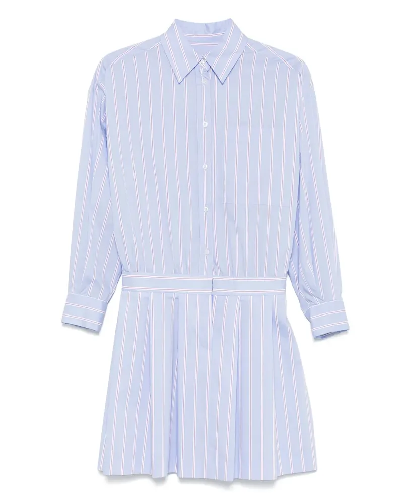 Manuel Ritz Minikleid mit Streifen - Blau Blau
