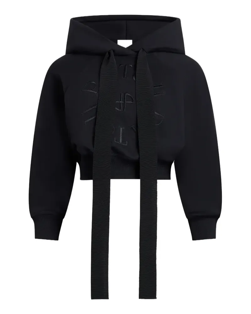 Patou Hoodie mit Schnürung - Schwarz Schwarz
