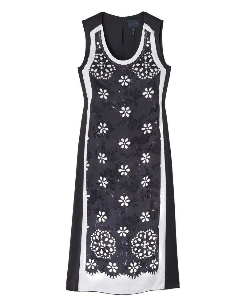 Marc Jacobs Kleid mit Ösen - Schwarz Schwarz