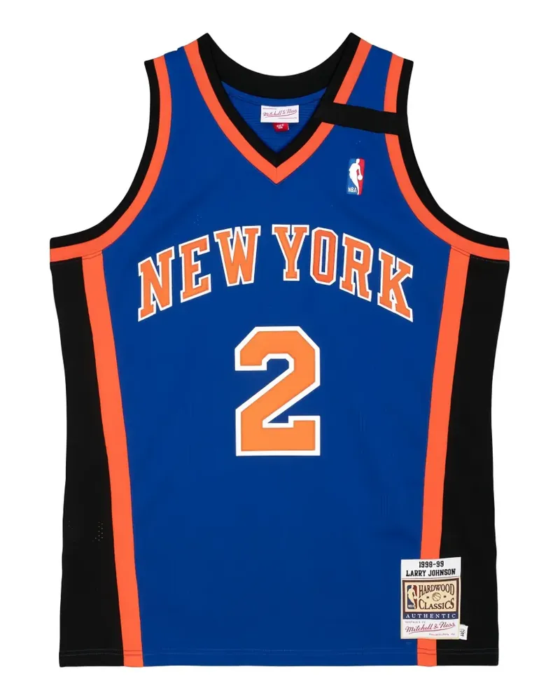 Mitchell & Ness New Tork Knicks 1988-1989 Pullunder - Blau Blau