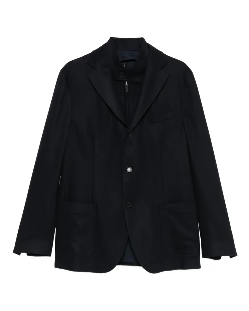 Incotex three-button patch-pocket blazer - Blau Blau