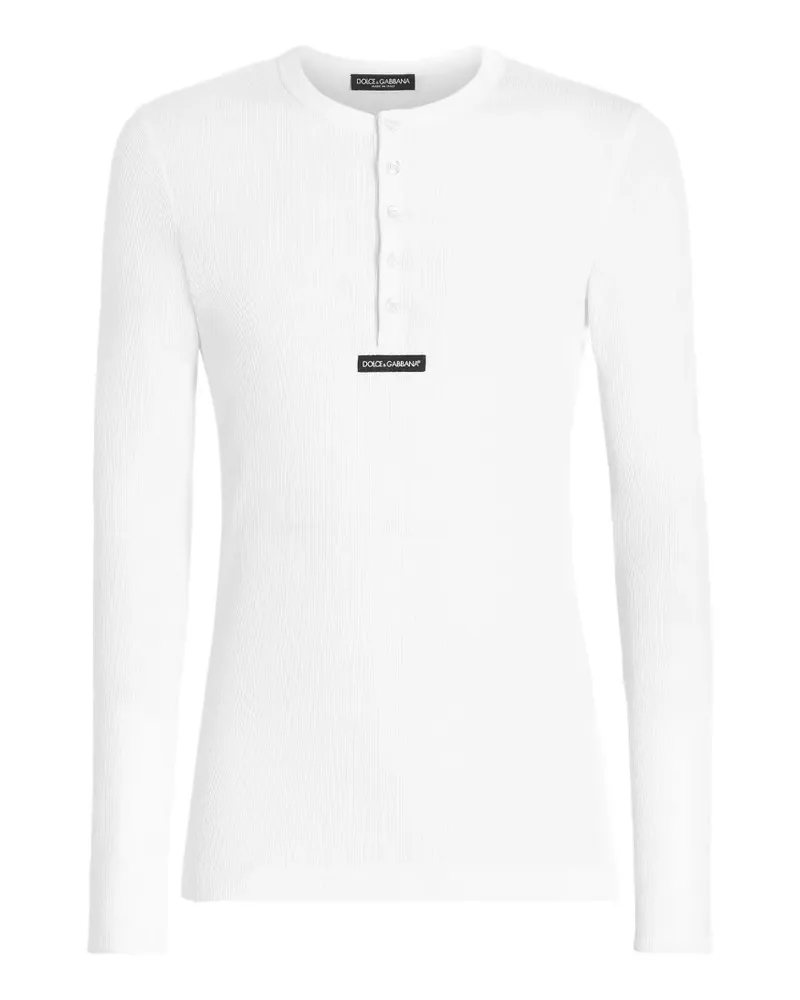 Dolce & Gabbana Serafino T-Shirt - Weiß Weiß