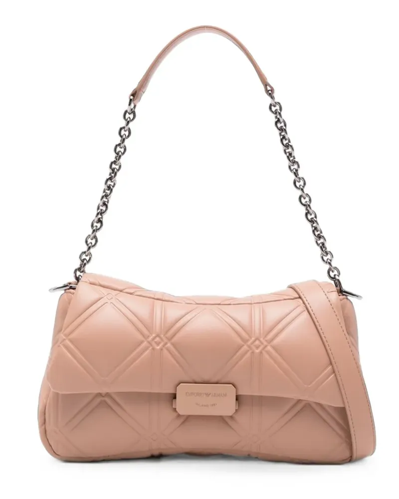 Emporio Armani Gesteppte Schultertasche - Rosa Rosa