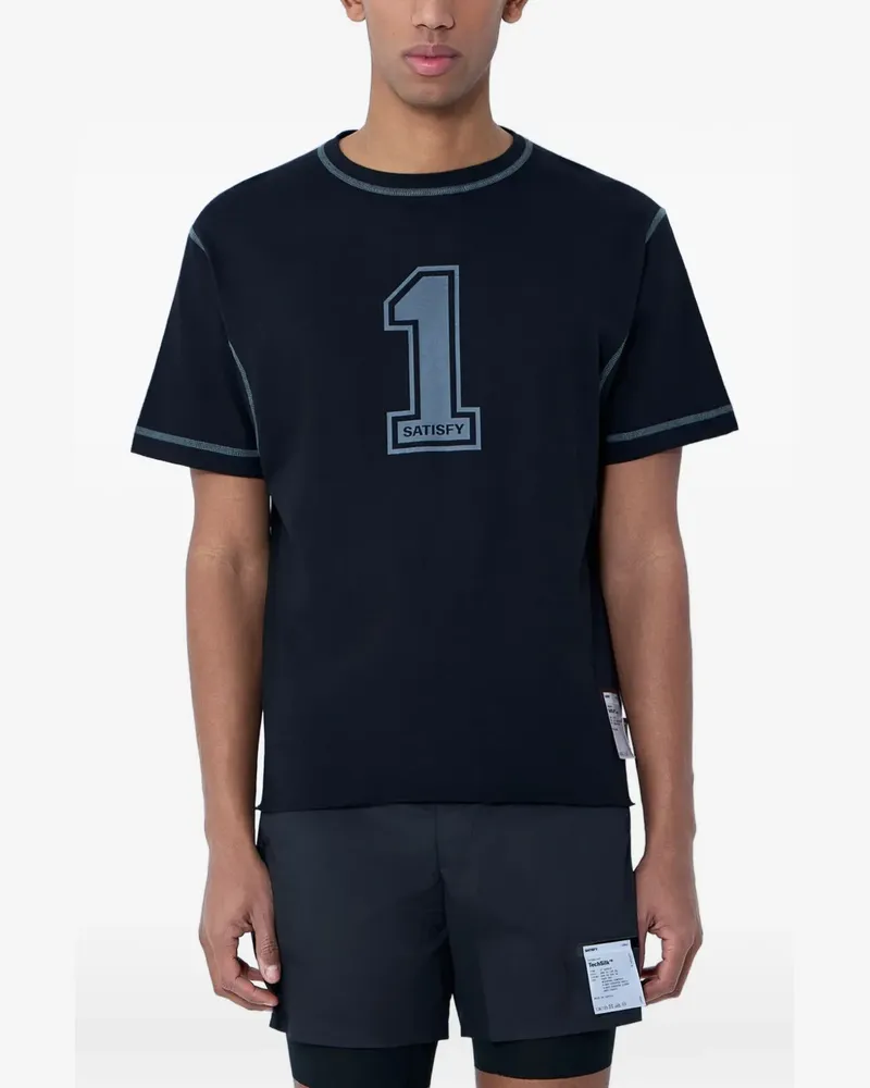 Satisfy SoftCell™ Cordura® T-shirt - Schwarz Schwarz
