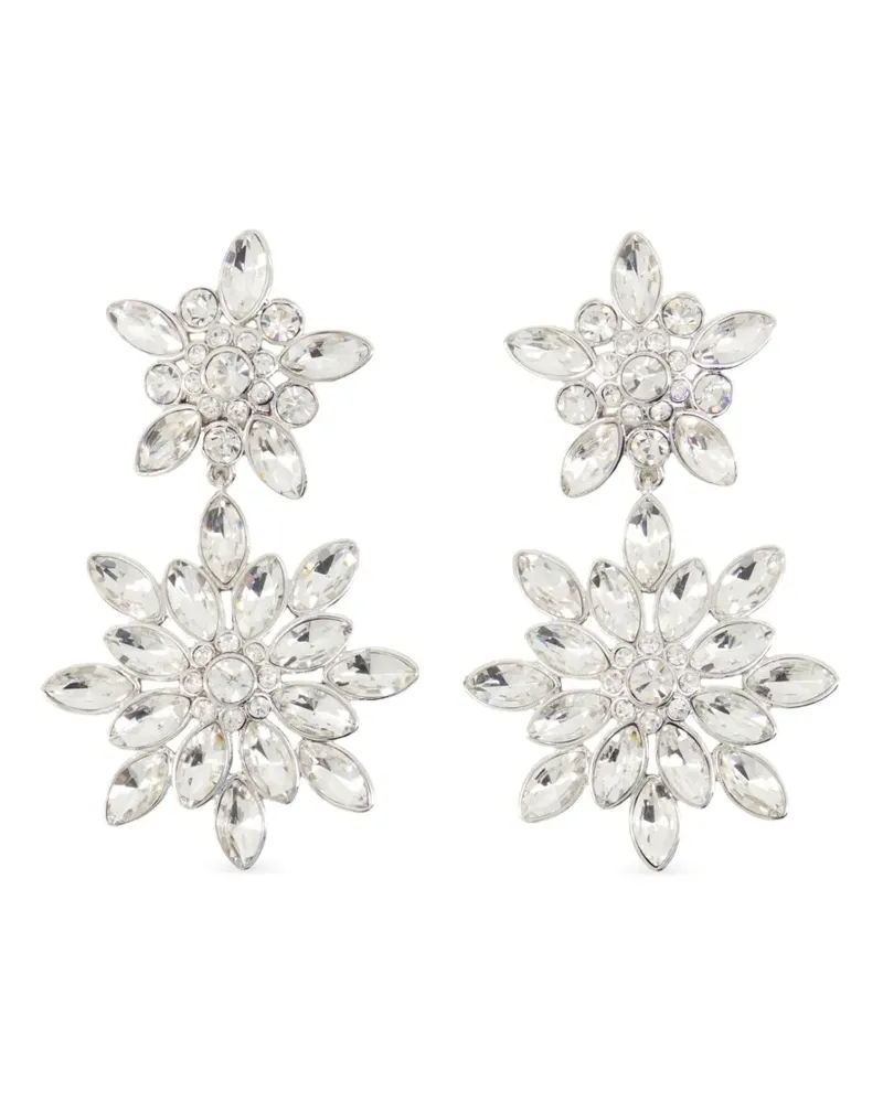 Self-Portrait star-shaped earrings - Silber Silber