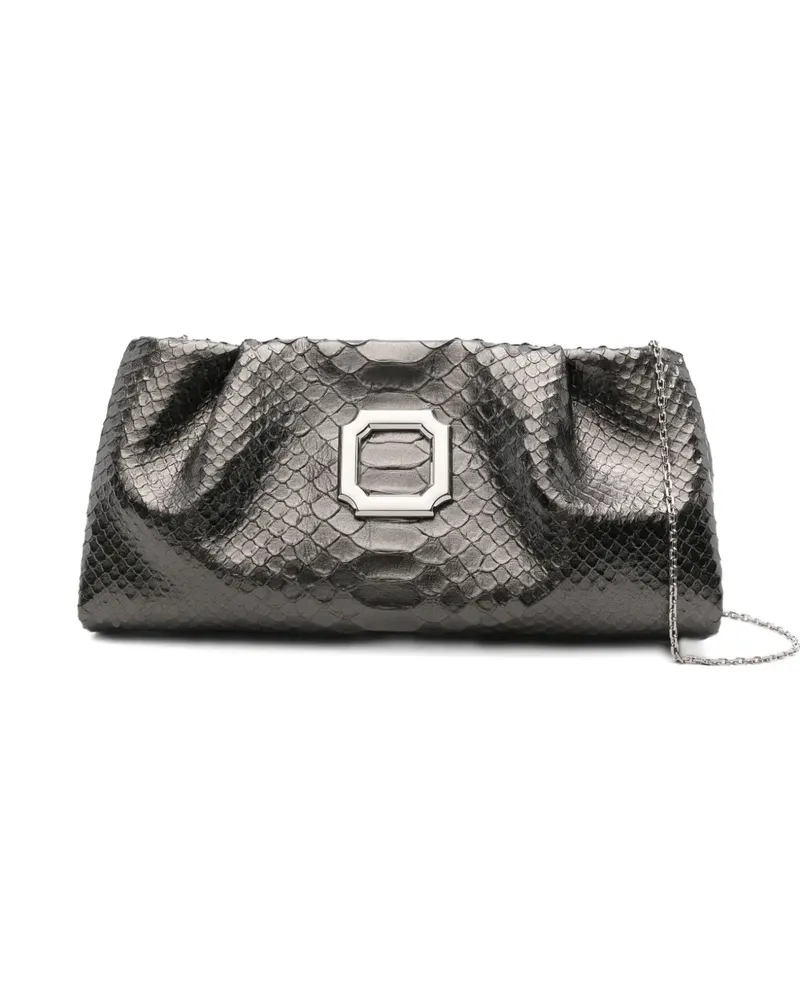 Malone Souliers Vittoria Clutch - Grau Grau