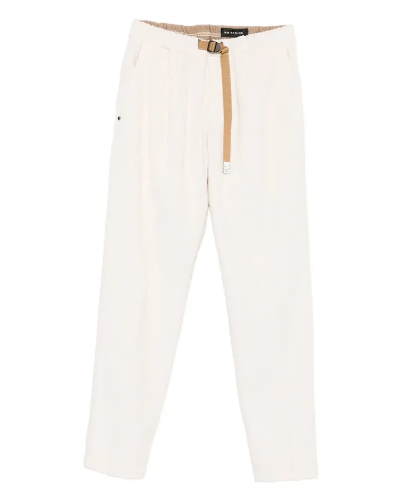 PLAN C Cordhose mit Gürtel - Nude Nude