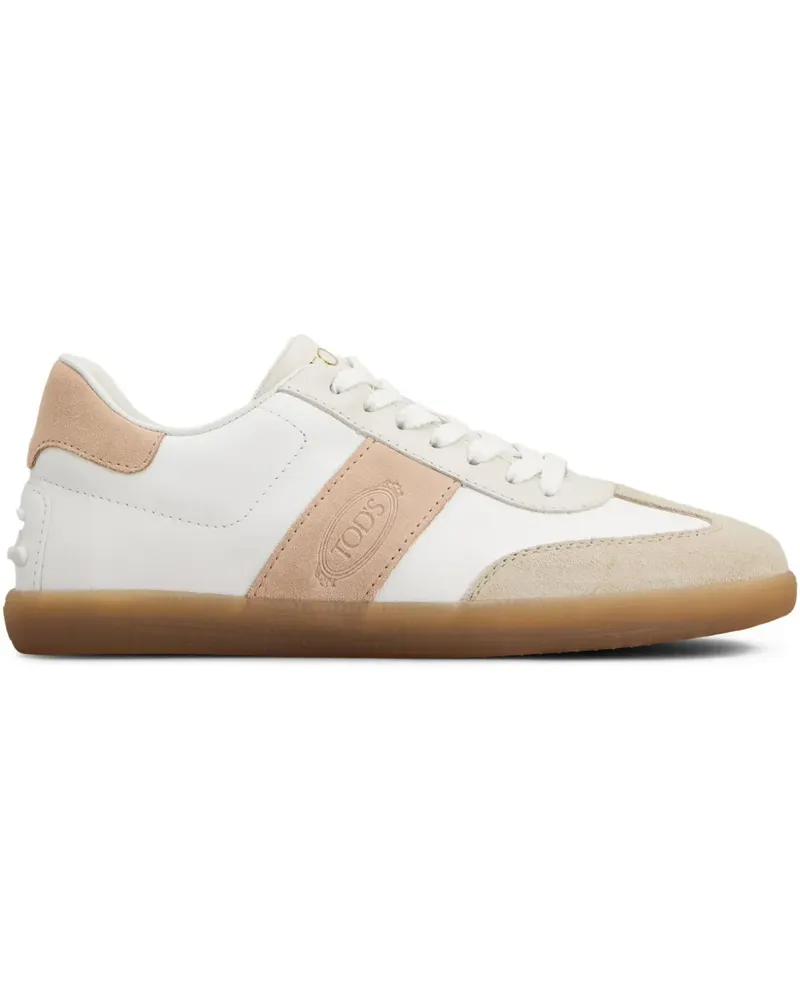 TOD'S Zweifarbige Sneakers - Weiß Weiß
