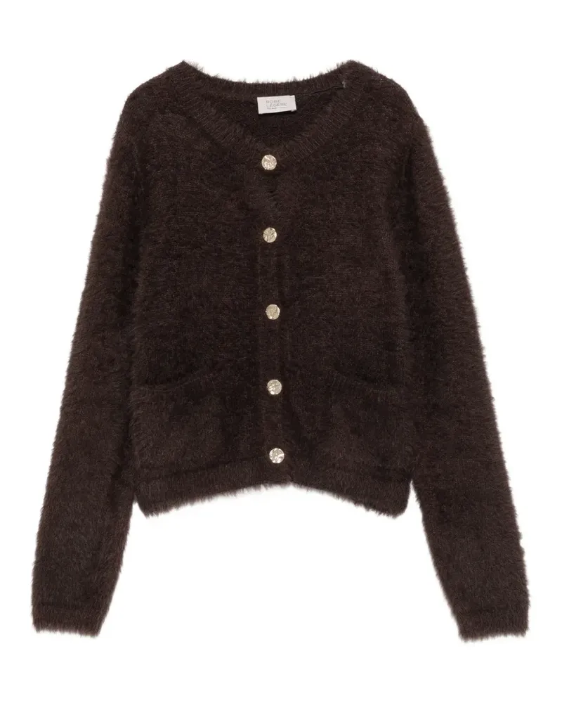Vera Mont Cardigan mit Knöpfen - Braun Braun