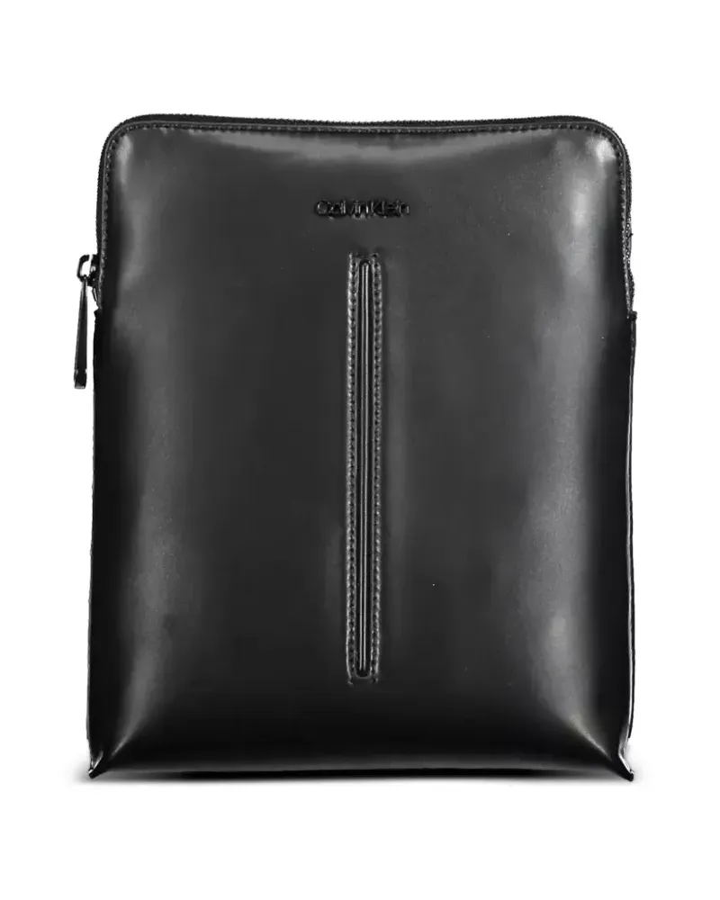Calvin Klein embossed-logo shoulder bag - Schwarz Schwarz