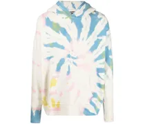 Hoodie mit Batikmuster - Nude