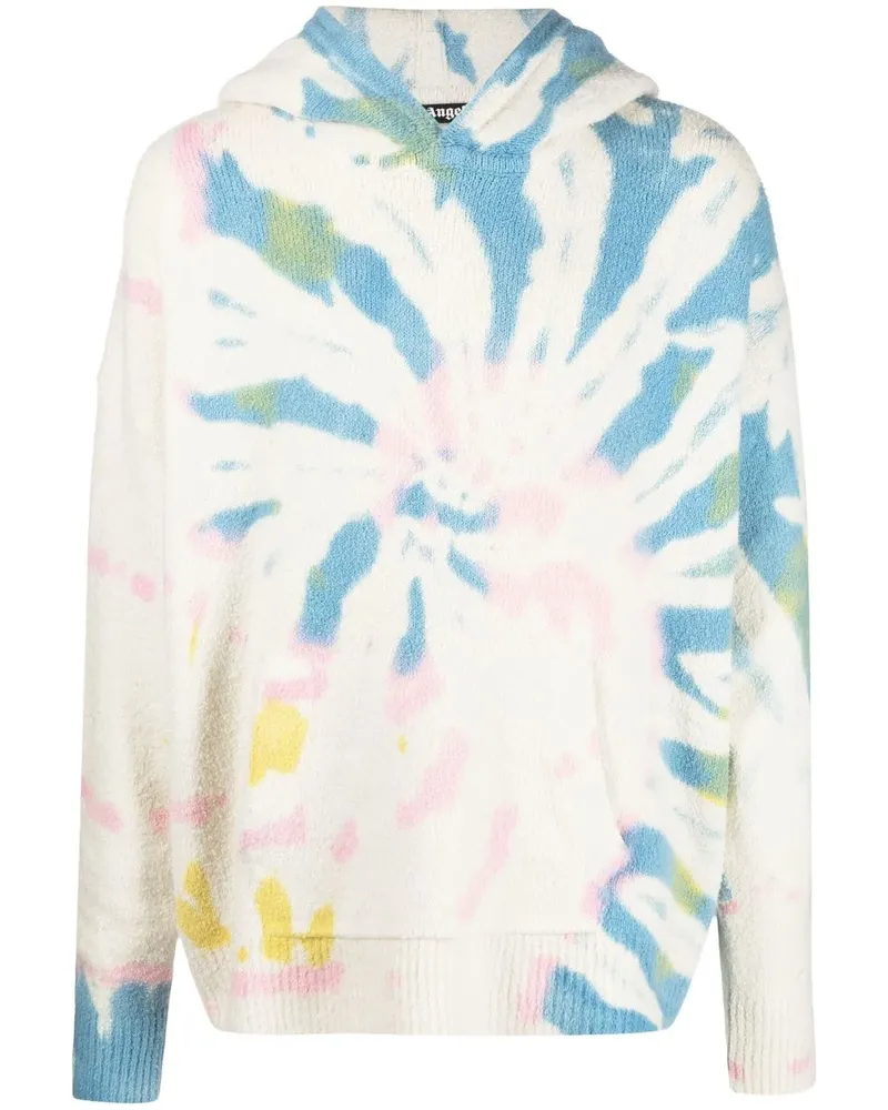 Palm Angels Hoodie mit Batikmuster - Nude Nude