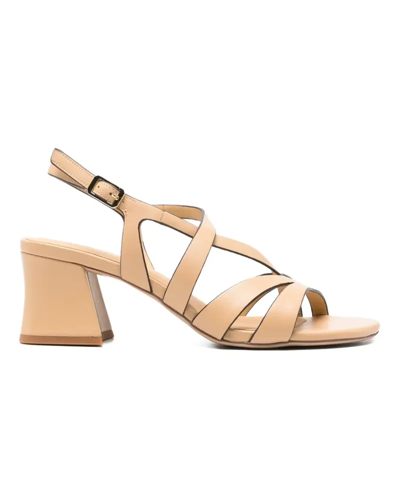 Bruno Premi criss-cross strap sandals - Nude Nude