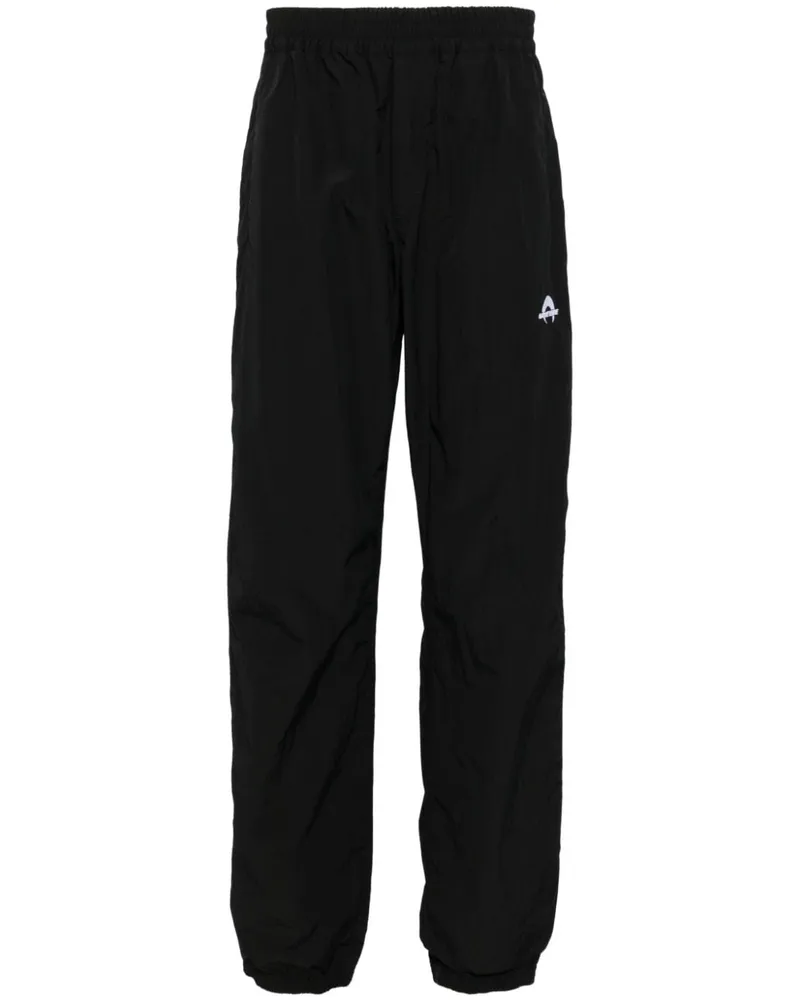 Marine Serre Sport-Jogginghosen - Schwarz Schwarz