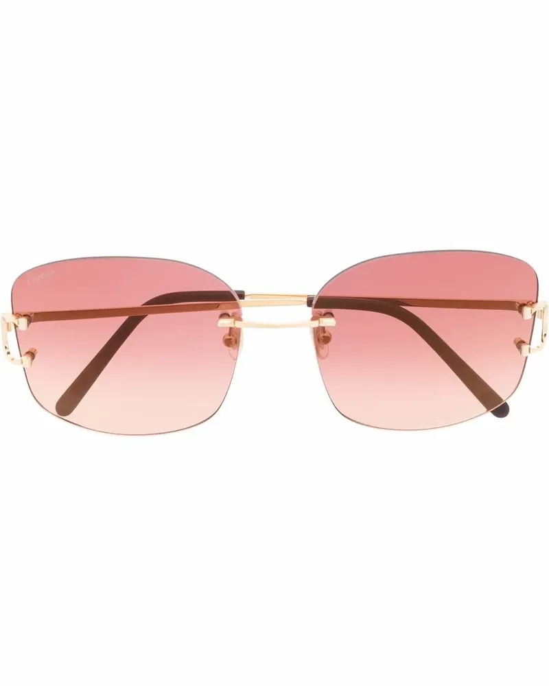 Cartier Rahmenlose Brille - Gold Gold