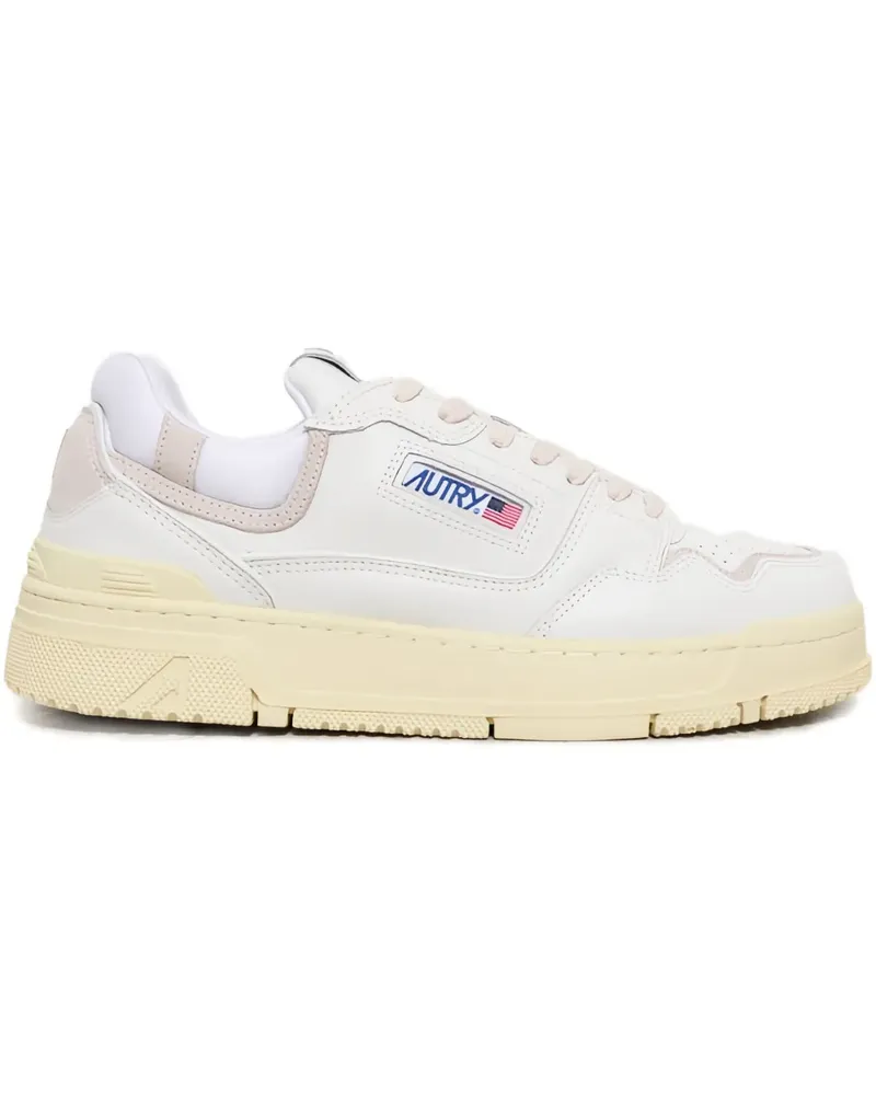 AUTRY CLC Sneakers mit Einsätzen - Weiß Weiß