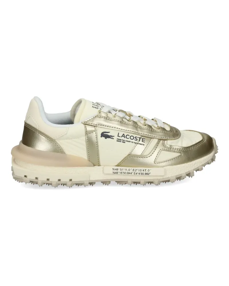 Lacoste Elite Active Sneakers mit Metallic-Detail - Nude Nude
