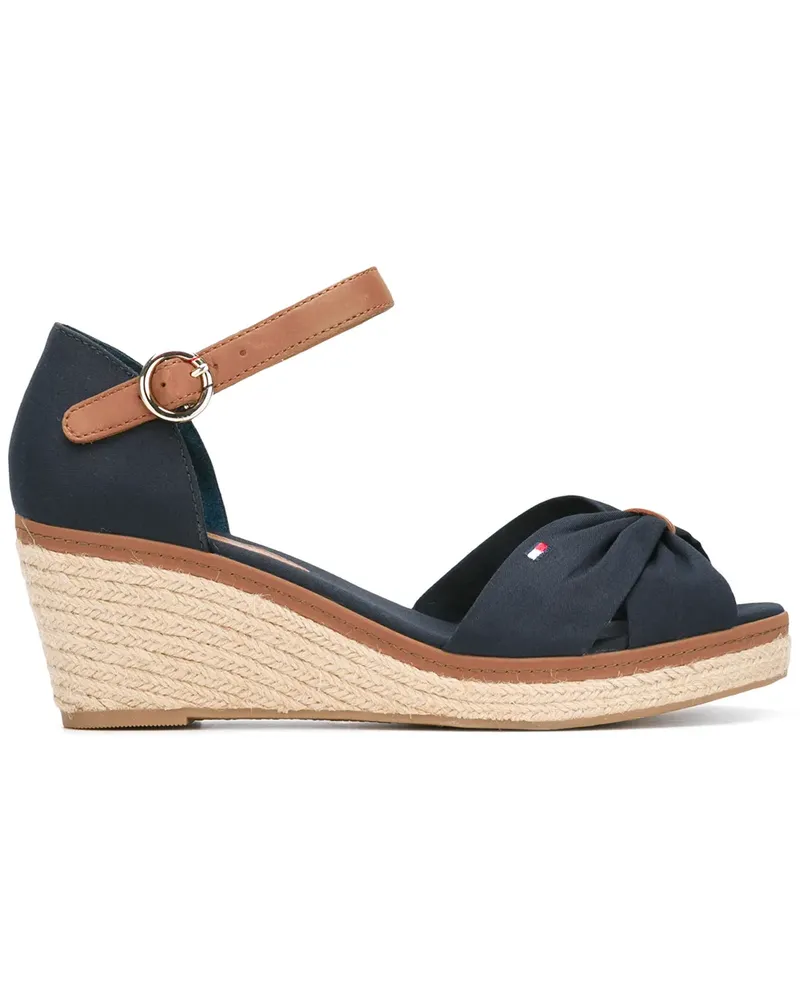 Tommy Hilfiger Wedges mit Knöchelriemen - Blau Blau