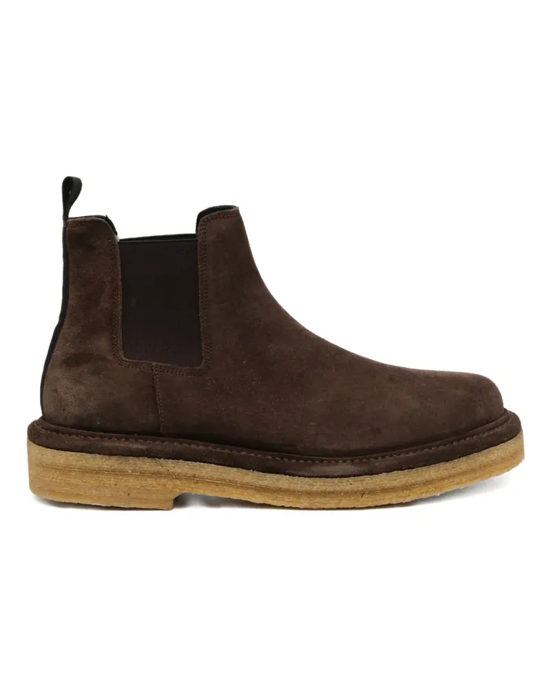 James Perse suede chelsea boots - Braun Braun