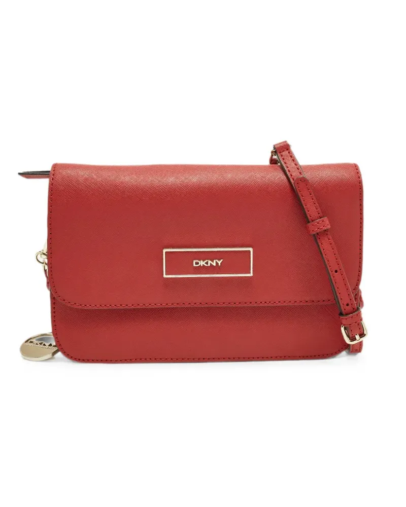 DKNY Bryant Park flap crossbody bag - Rot Rot