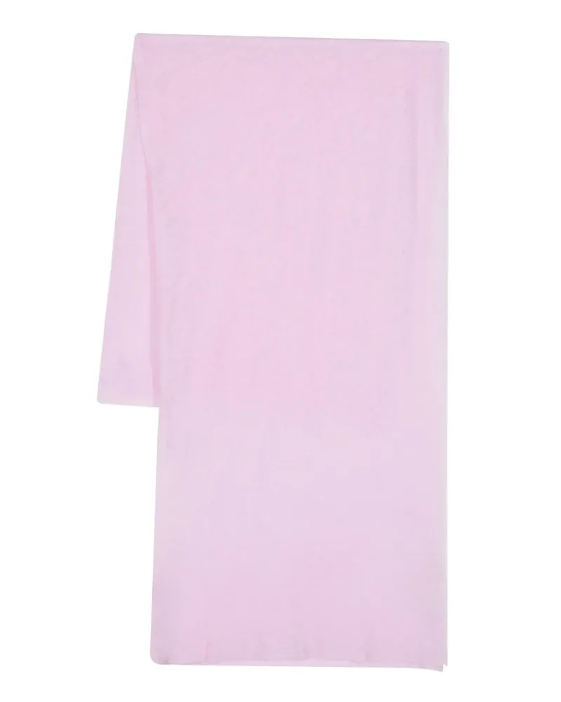 Botto Giuseppe Fein gestrickter Kaschmirschal - Rosa Rosa