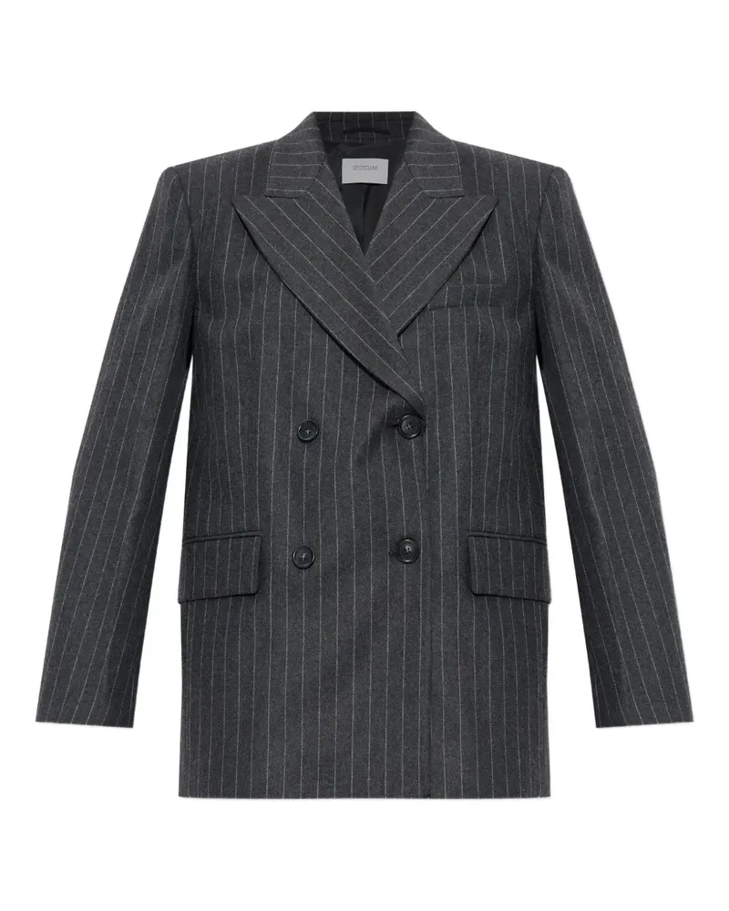 SPORTMAX Belford Blazer mit Nadelstreifen - Grau Grau
