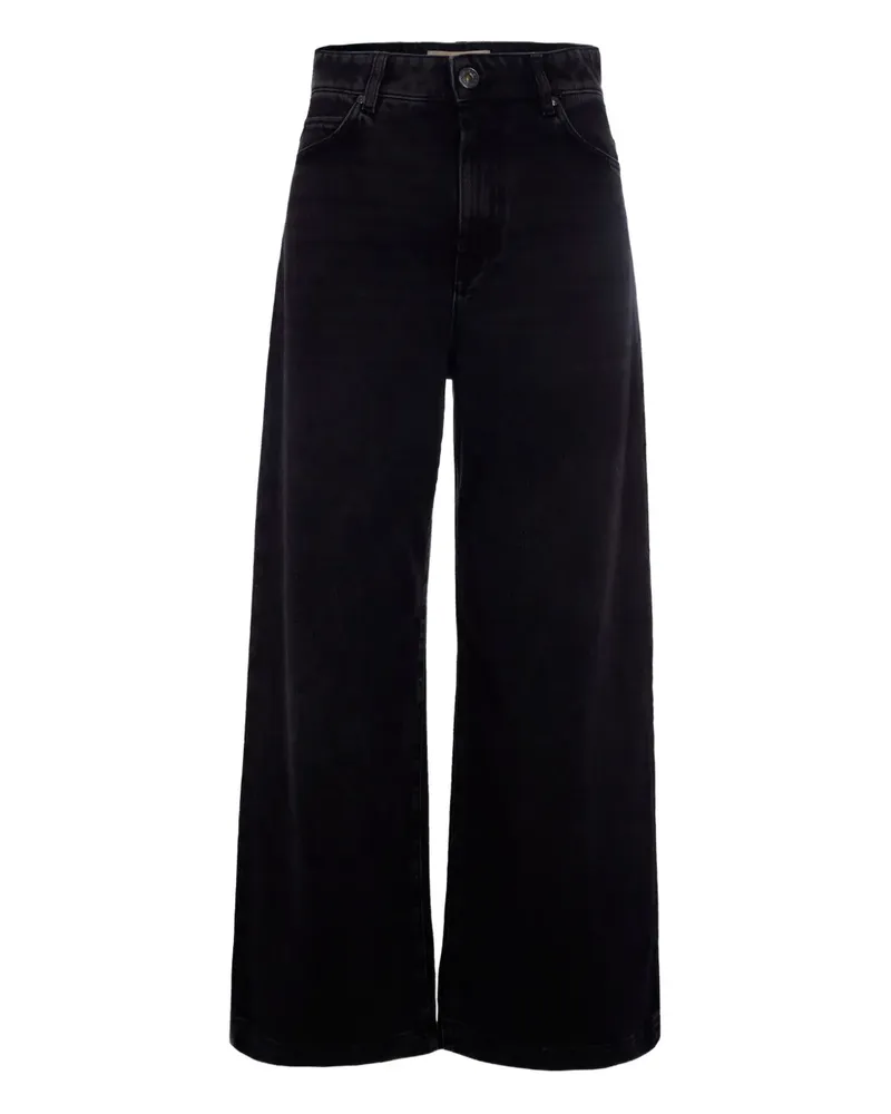 Max Mara Jeans aus Baumwolle - Schwarz Schwarz