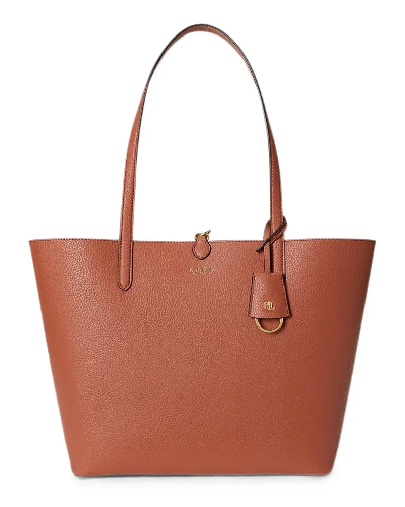 Ralph Lauren Tote Bag mit Logo-Schild - Braun Braun