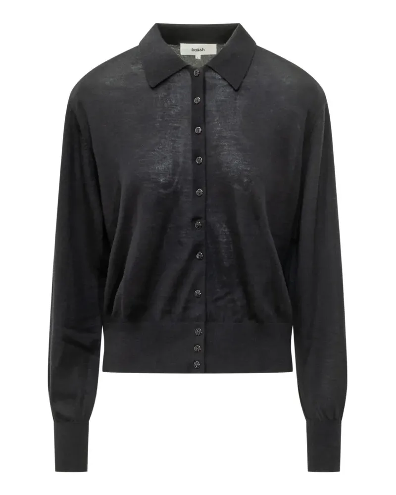 ba&sh Boston polo-collar shirt - Grau Grau