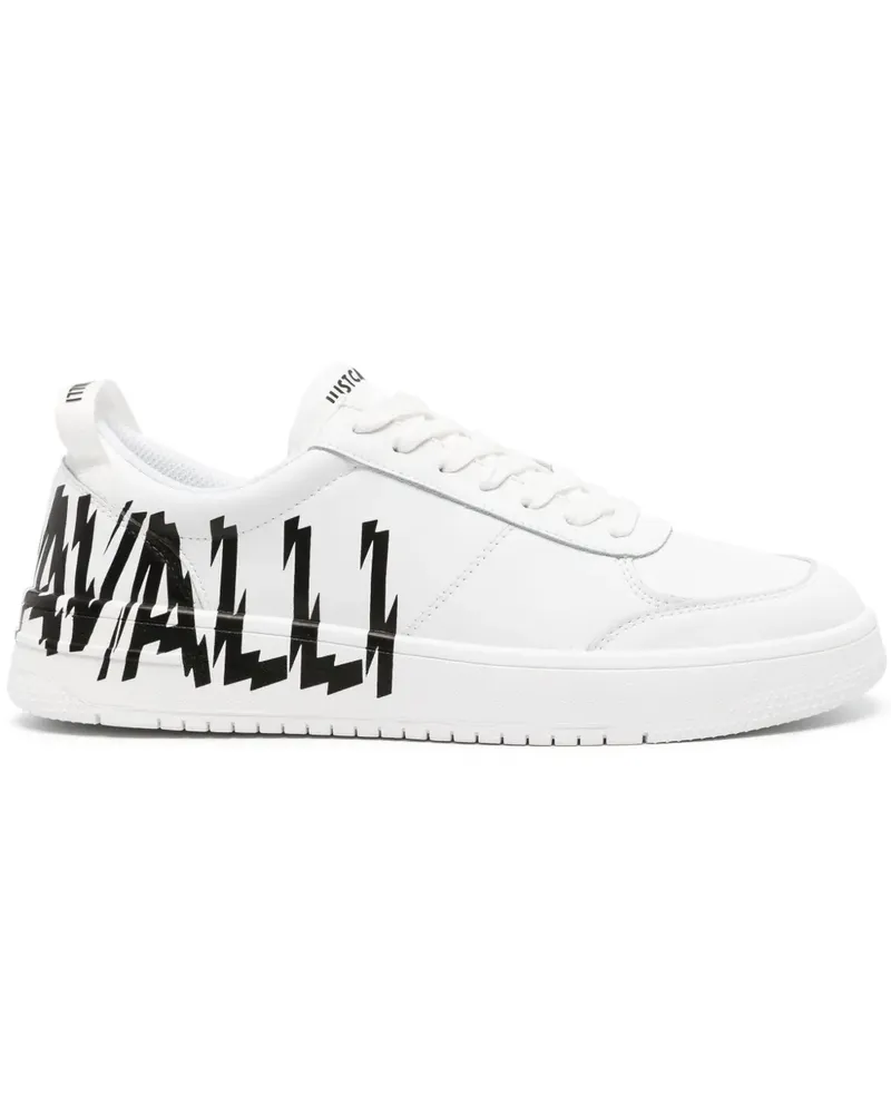 Just Cavalli Sneakers mit Logo-Print - Weiß Weiß
