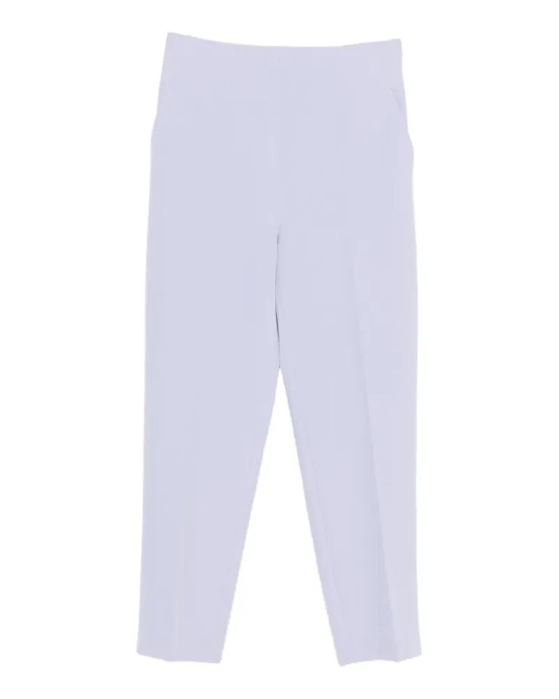 Blumarine High-Waist-Hose mit eingefassten Taschen - Violett Violett