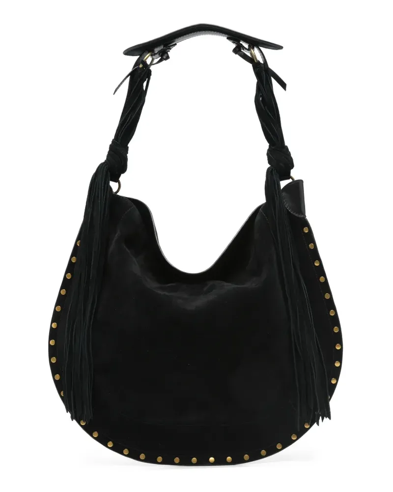 Isabel Marant Oskan stud-embellished hobo bag - Schwarz Schwarz