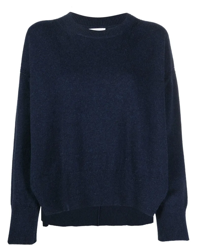 Barrie Kaschmirpullover mit Rundhalsausschnitt - Blau Blau