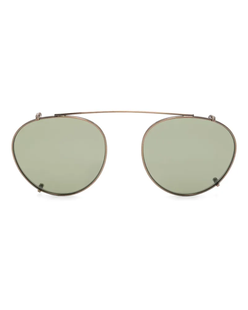 Garrett Leight William Clip-on-Gläser - Braun Braun